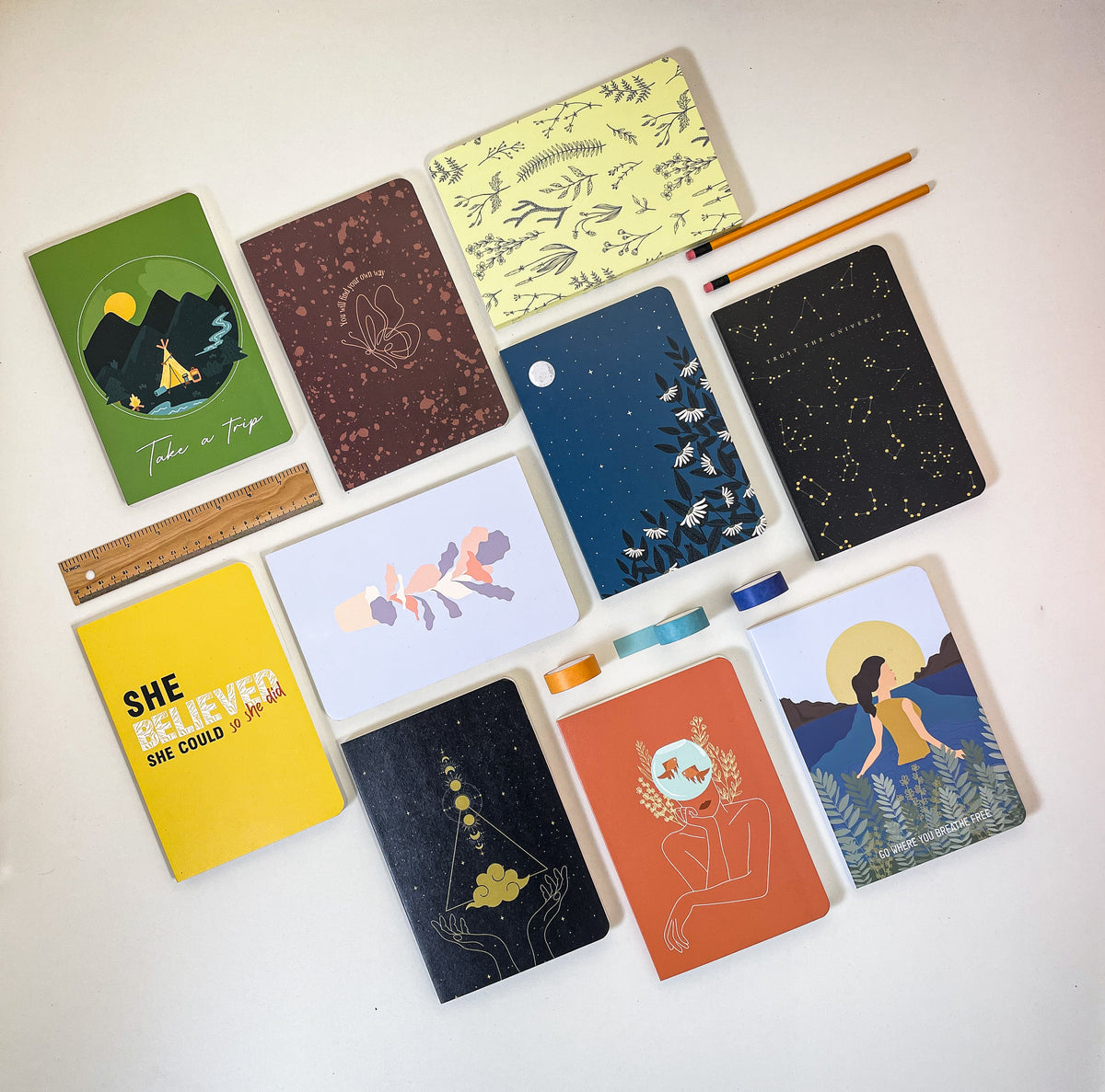 120 GSM Premium Bullet Journals Factor Notes