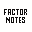 Factor Notes: Premium Stationery & Art Supplies for Creative Minds logo
