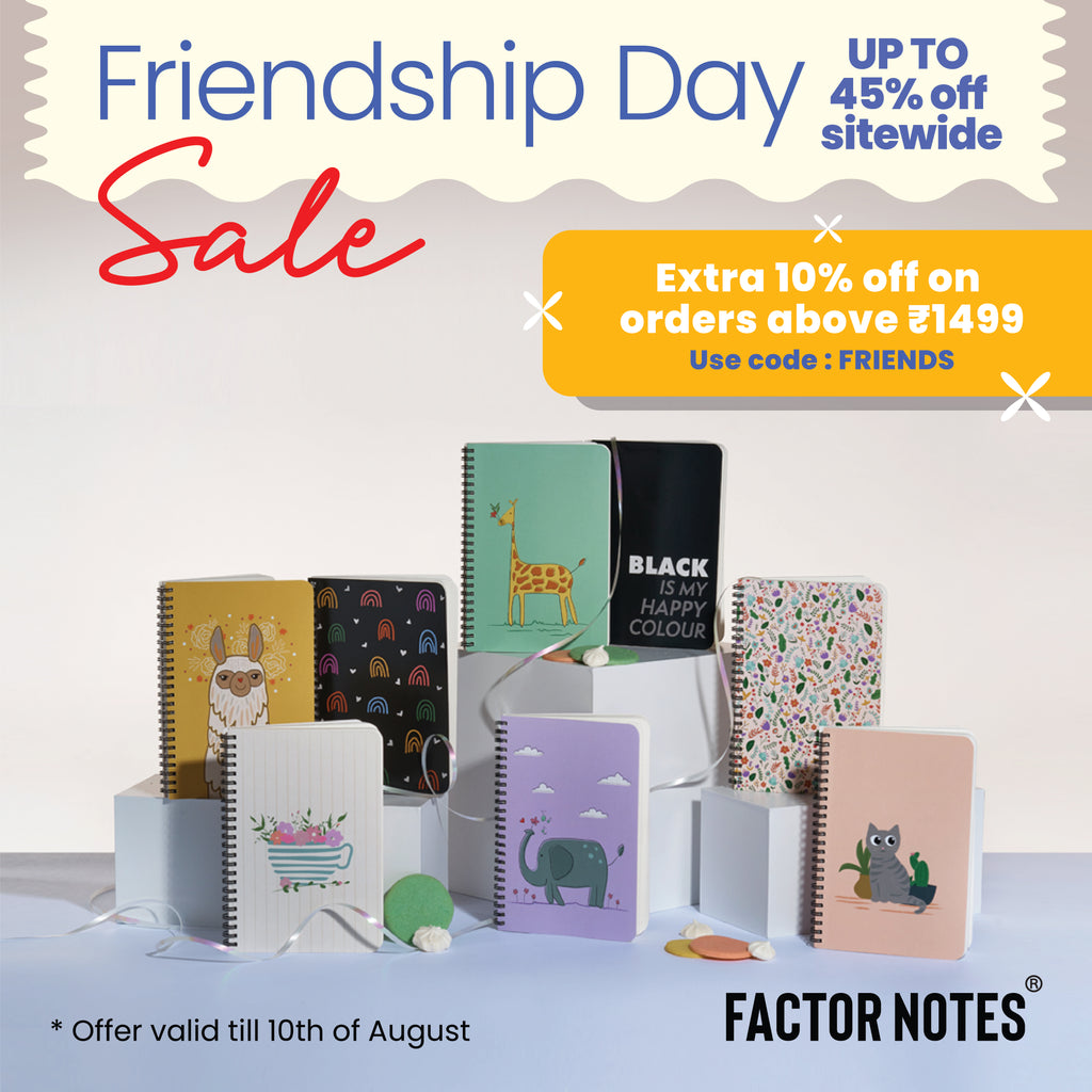 Factor Notes - Thoughtful stationery and art supplies.