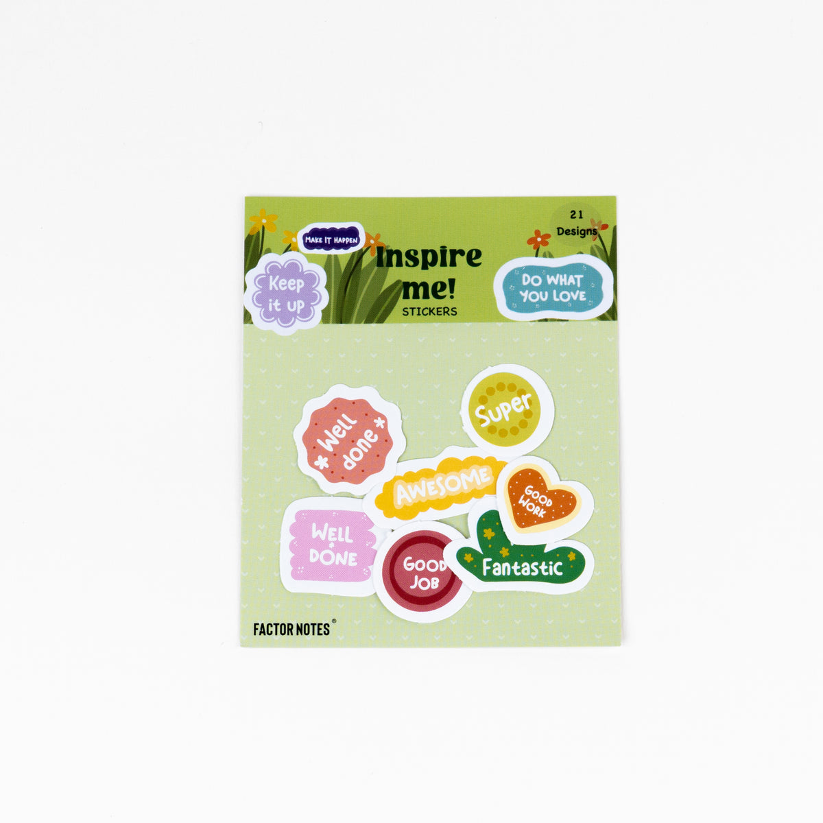 Inspire Me - Sticker Pack – Factor Notes