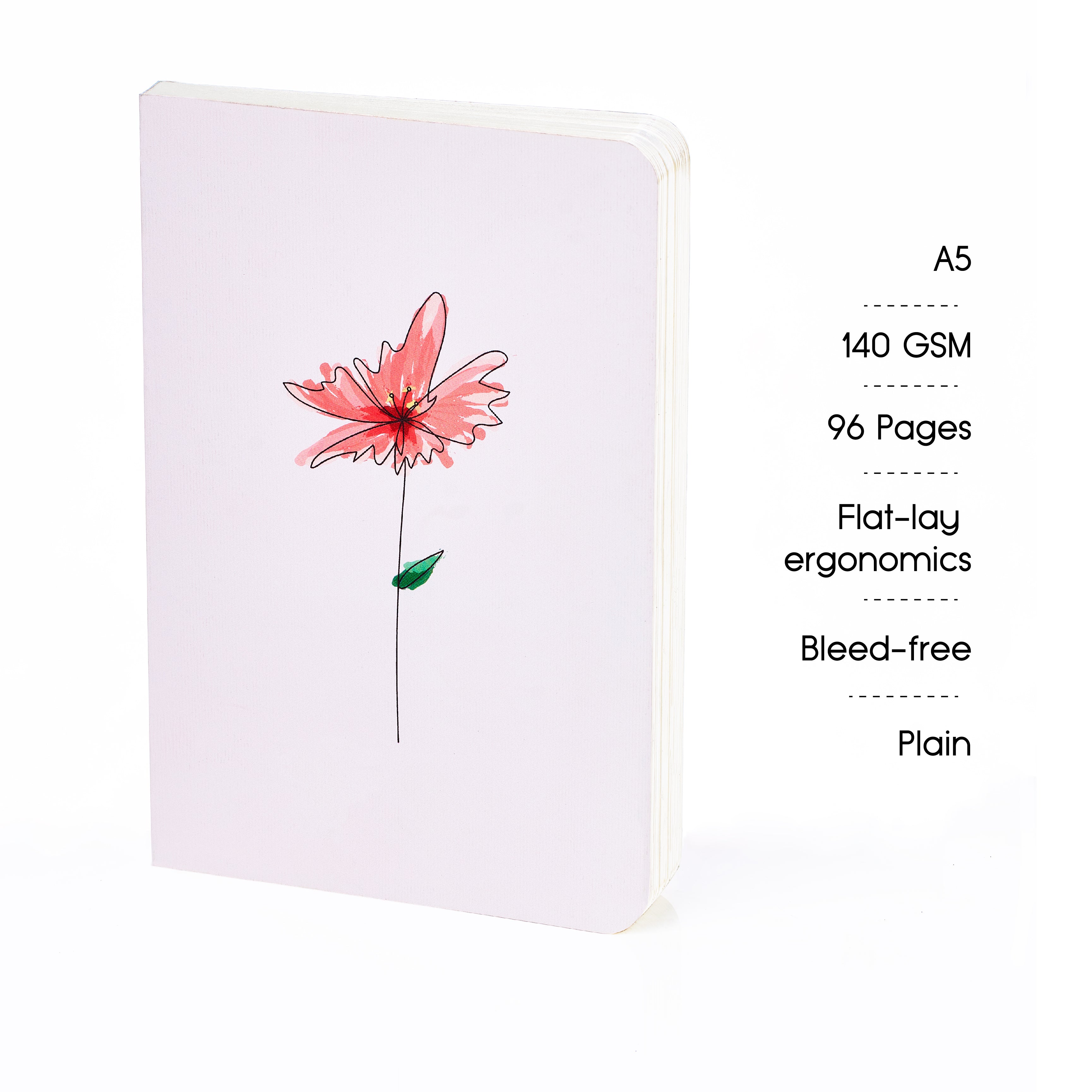 Bloom Notebook Bloom Sketchbook - A5, 140 GSM, 96 Pages, Artist-Grade Paper – Factor Notes