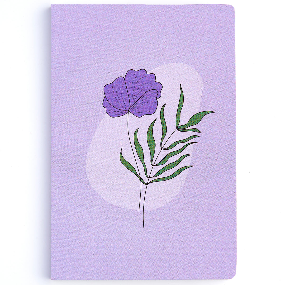 Notebook Design Color Violet Violet Bloom Notebook - A5 Notebook | 90 GSM | 160 Pages – Factor Notes