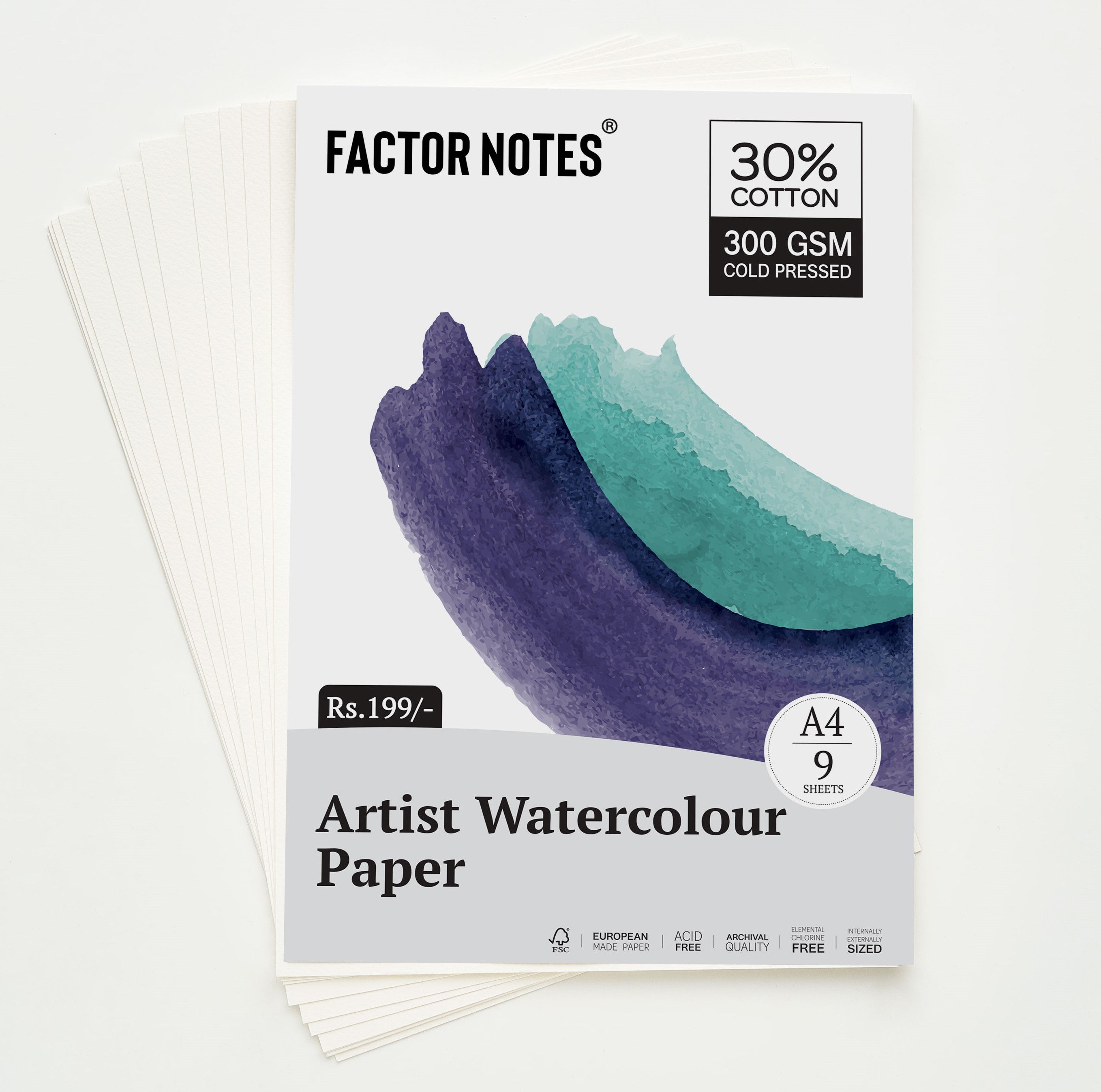 Artists Watercolour Sheets