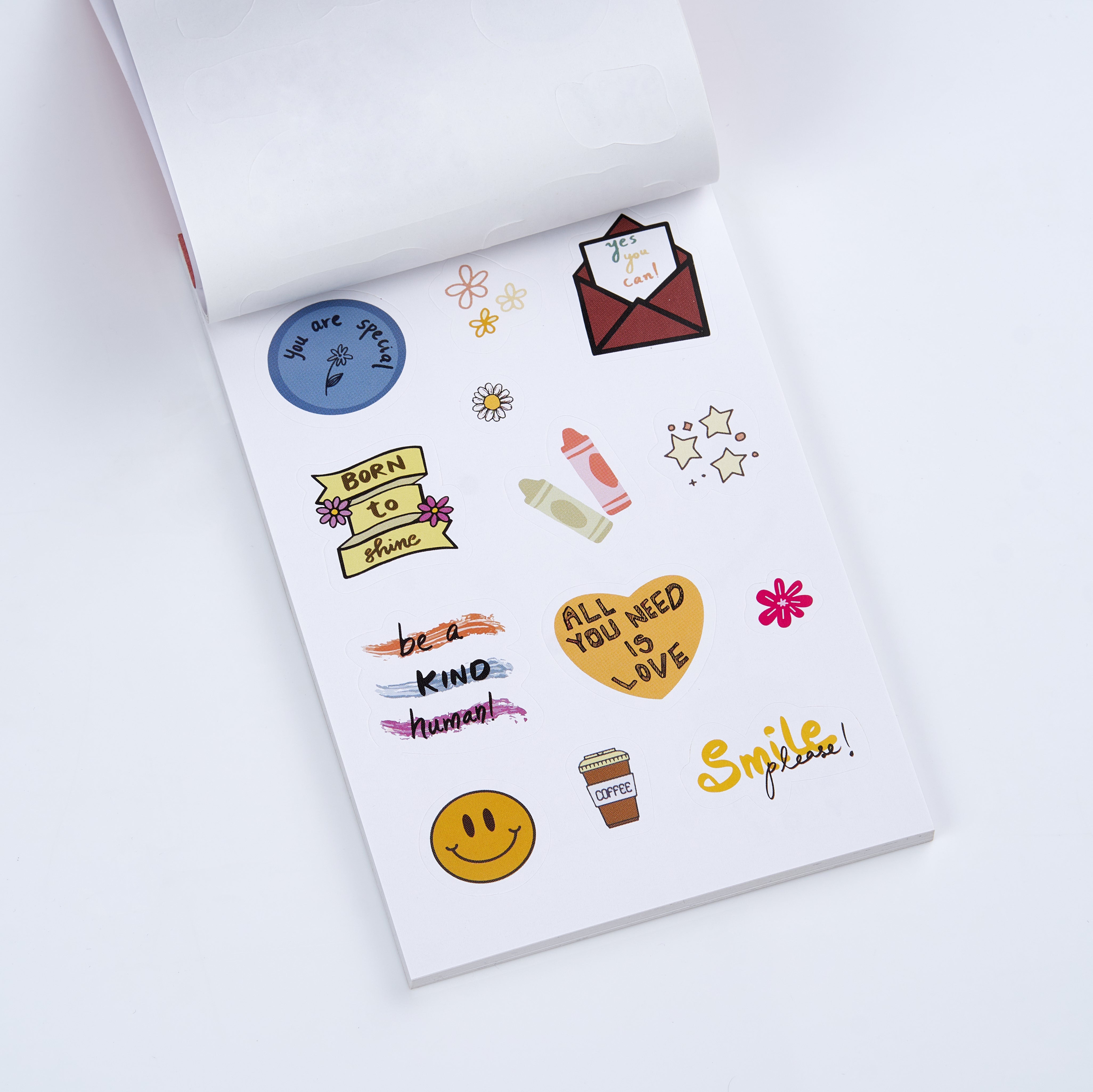 Personalize your cute stickers book with our designs